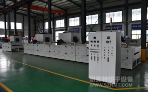 NMT-TZ-88纖維材料，先預(yù)熱再浸膠再固化預(yù)熱固化隧道爐(威海光威)
